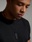 TA Silver Necklace