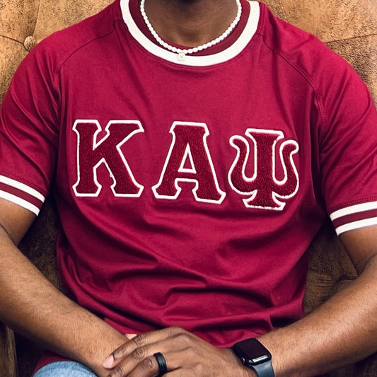 Kappa Alpha Psi T Shirt - Crimson