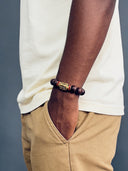Kappa Alpha Psi Wooden Beaded Bracelet