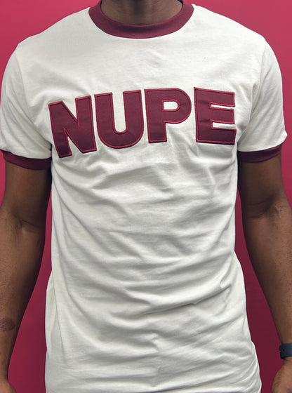 Represent your organization with pride by wearing this stylish and comfortable t-shirt. Whether you're attending a fraternity event or just hanging out with friends, this shirt is sure to turn heads. Don't miss out on the opportunity to show your support for Kappa Alpha Psi - order your "NUPE" cream t-shirt today!