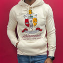 Shield Chenille Embroidery Cream Hoodie