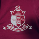 Kappa Alpha Psi Crimson Coat Of Arms Hoodie