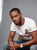 Kappa Alpha Psi  Cream Coat of Arms T Shirt