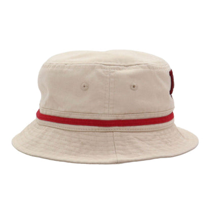 This Kappa Alpha Psi Bucket Hat in Cream & Crimson is the perfect addition to any Nupes collection. Represent the world greatest fraternity with this stylish and comfortable hat.