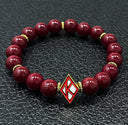 Kappa Alpha Psi Floating K Beaded Bracelet