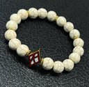 Kappa Alpha Psi Floating K Beaded Bracelet