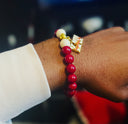 Kappa Alpha Psi Beaded Bracelet