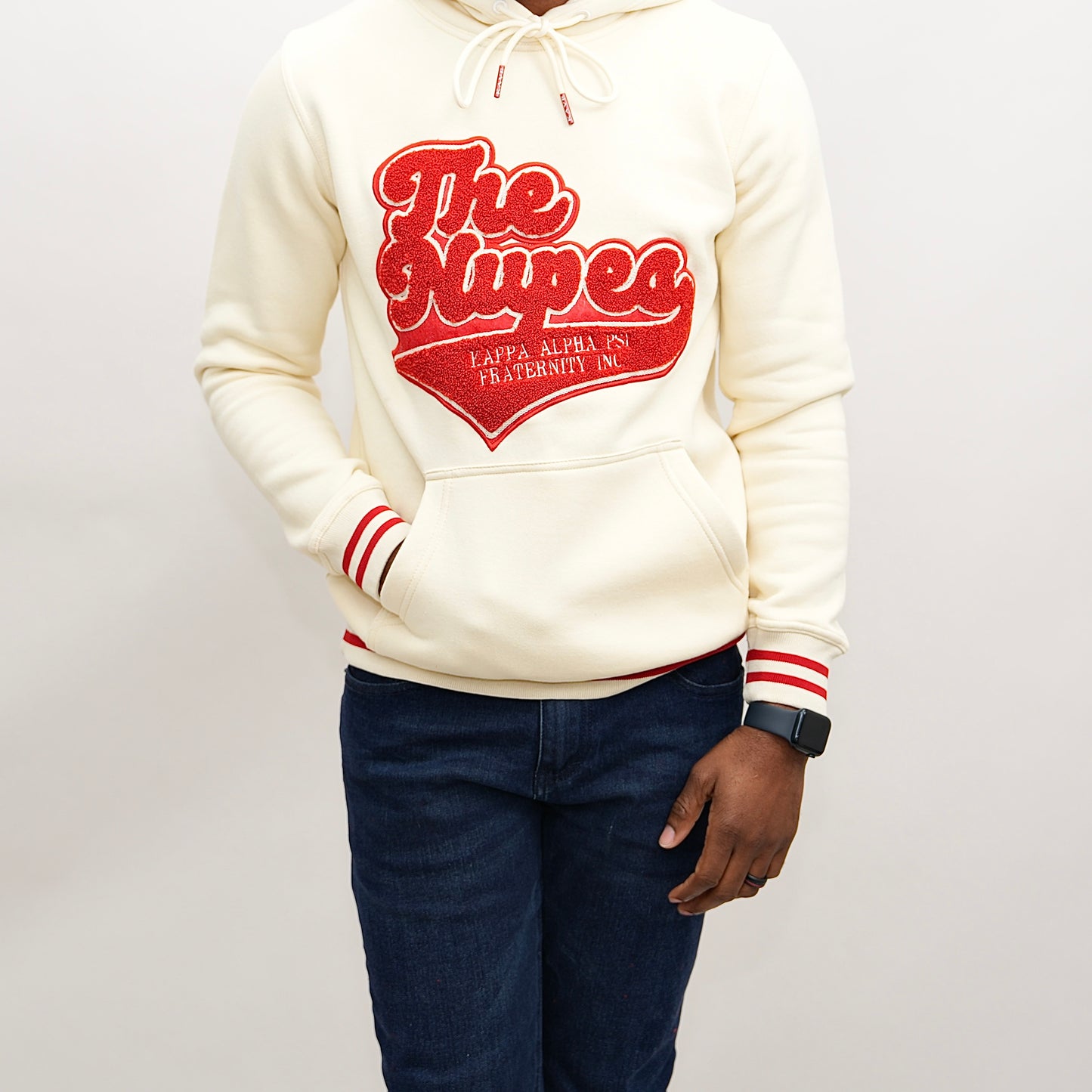 The Nupes High Cream Hoodie