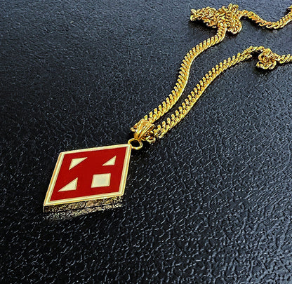 Ideal for members of the Kappa Alpha Psi fraternity, this necklace is a must-have item for anyone looking to show off their Greek Kappa pride. Whether you're looking to add to your collection of fraternal organization memorabilia or simply looking for a stylish accessory, this Crimson and Cream Necklace is the perfect choice.