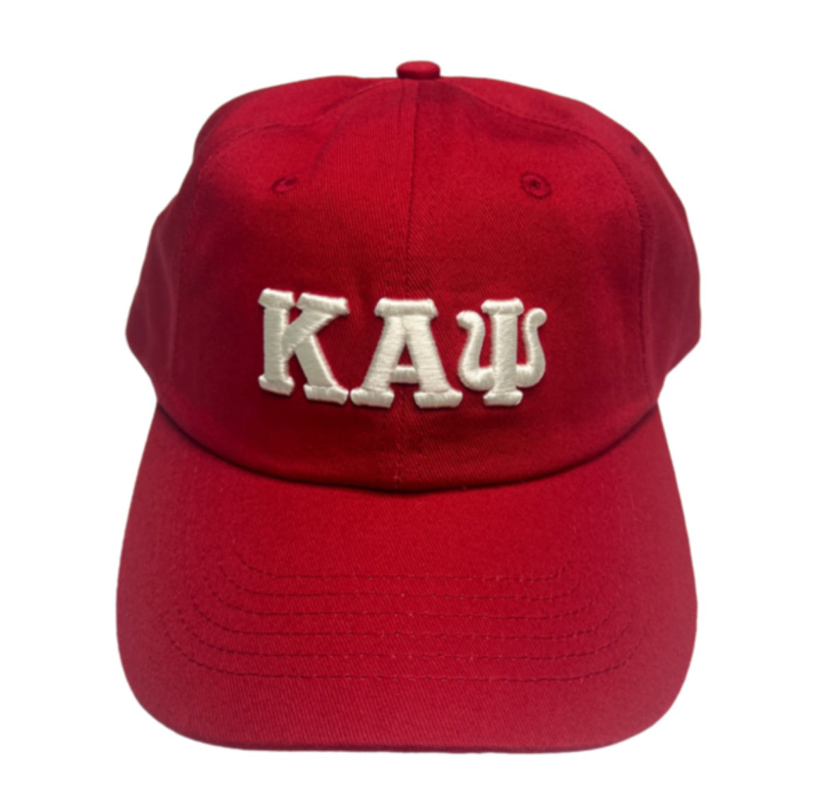 Show your love for Kappa Alpha Psi with this stylish crimson baseball hat. Perfect for members of the fraternity , this hat is a must-have addition to your collection. Wear it to events, parties or just on a casual day out. This hat features the iconic Kappa Alpha Psi design that is sure to turn heads and make a statement.