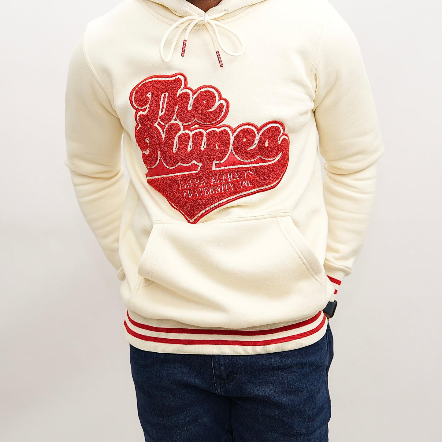 The Nupes High Cream Hoodie