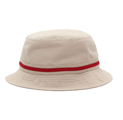 This Kappa Alpha Psi Bucket Hat in Cream & Crimson is the perfect addition to any Nupes collection. Represent the world greatest fraternity with this stylish and comfortable hat.