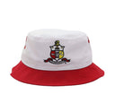 Show off your Kappa Alpha Psi pride with this stylish bucket hat. Perfect for any KAPsi Fraternity member, this hat features the iconic Kappa Alpha Psi logo embroidered on the front. Whether you're lounging by the pool or running errands, this hat is sure to turn heads and start conversations.