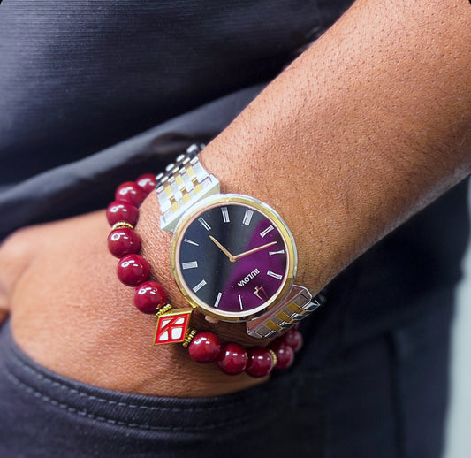 Kappa Alpha Psi Floating K Beaded Bracelet