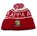 Show your love for Kappa Alpha Psi with this stylish Shield Beanie. Made for members of the esteemed fraternity and organization, this beanie is perfect for keeping your head warm during the colder months. The classic shield design proudly displays your affiliation, while the comfortable material allows for all-day wear. Whether you're lounging on campus or hitting the town, this beanie is a must-have accessory for any Kappa Alpha Psi member or supporter.
