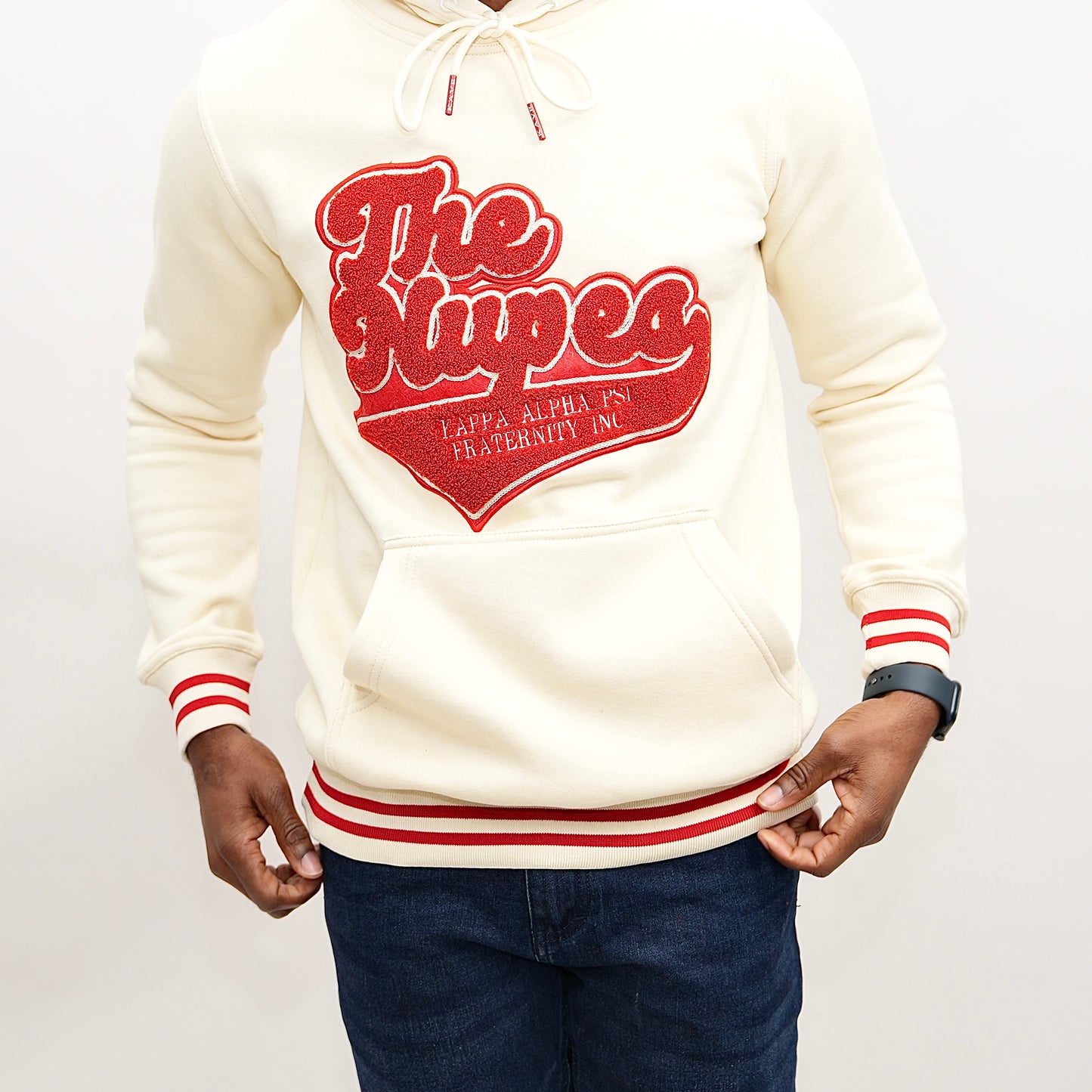 The Nupes High Cream Hoodie