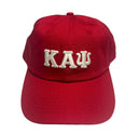 Kappa Alpha Psi Hat - Crimson/ Cream - NUPE KAVE