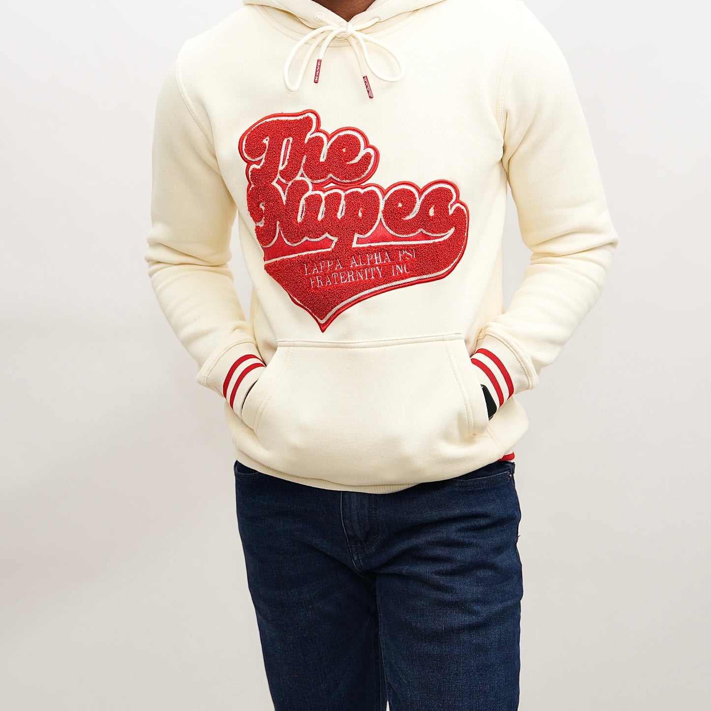 The Nupes High Cream Hoodie