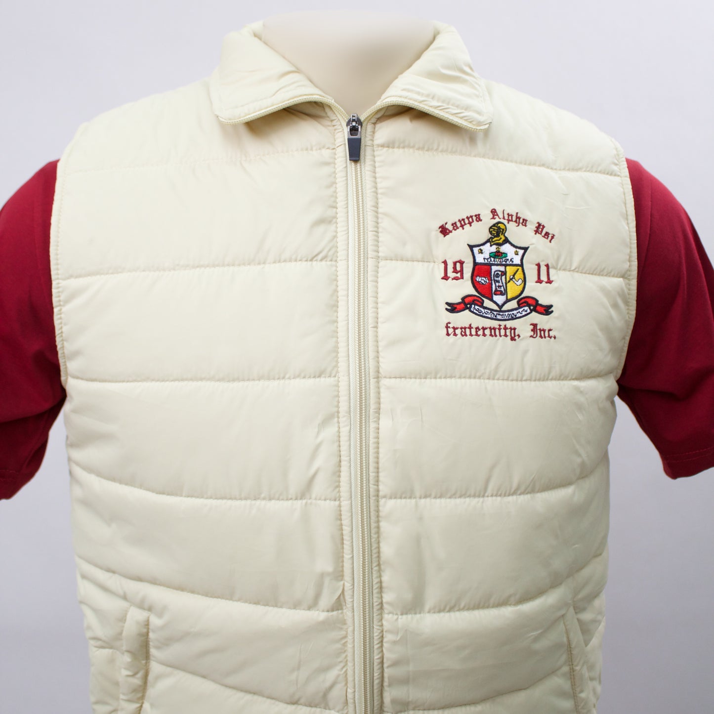 ΚΑΨ Embroidery Puff Vest