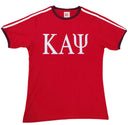 Show your love for Kappa Alpha Psi with this single embroidery T-shirt in stunning red and white color. It's perfect for any member of the fraternity who wants to represent their organization in style. Made from high-quality materials, this shirt is soft, comfortable, and durable, making it perfect for daily wear. The embroidery on the shirt is expertly done, giving it a stylish and sophisticated look that is sure to turn heads.