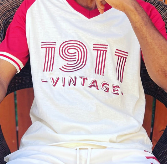 Cream “1911 Vintage” T Shirt