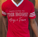 This Kappa Alpha Psi T-Shirt features stunning embroidery on a red and white colorway, making it a perfect addition to any Nupes wardrobe. The shirt is made of high-quality materials, ensuring its durability and longevity. It is designed with a classic cut that offers both comfort and style.