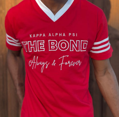 This Kappa Alpha Psi T-Shirt features stunning embroidery on a red and white colorway, making it a perfect addition to any Nupes wardrobe. The shirt is made of high-quality materials, ensuring its durability and longevity. It is designed with a classic cut that offers both comfort and style.