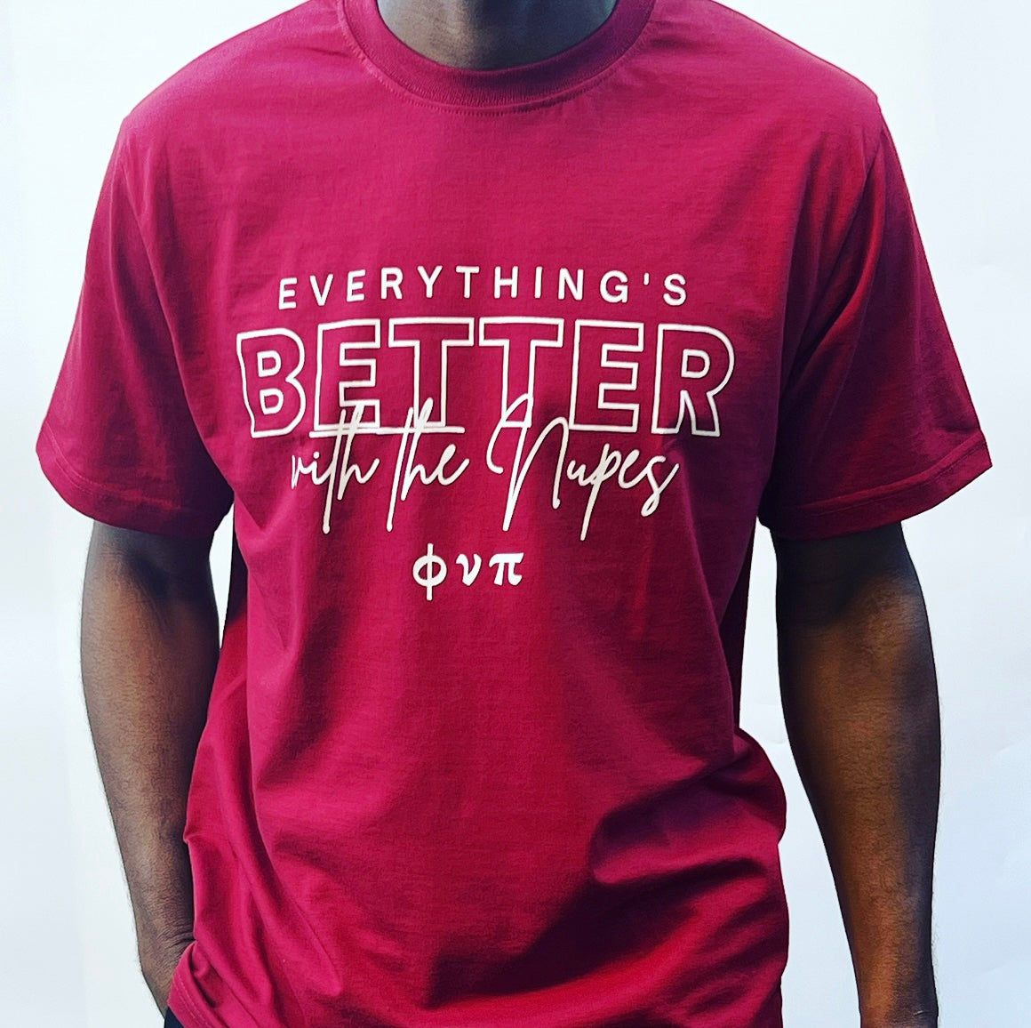 Kappa Alpha Psi Fraternity, Incorporated Men printed T shirt feature a graphic wording design place in the center of the chest area. This is a one of a kind comfortable t-shirt for all Nupes. This Greek Fraternity T-shirt short sleeve is 100 % pre-shrunk cotton and ready for spring and summer.