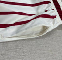 ΚΑΨ Striped Cream Shorts