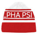 Keep Warm And Stylish With a High Quality Knitted Kappa Alpha Psi Embroidered Beanie from Nupe Kave. Big Greek Lettered Embroidered Fisherman Beanie / Cap. The perfect Head Gear to Keep You Styling and Warm.