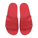 Check out our new KAPPA ALPHA PSI GREEK SLIDES. Treat your feet to these fun and stylish Kappa Alpha Psi footwear collection. Represent the coolest frat with these stylish, fashionable and comfortable slide / sandals. These slides are made with a sturdy sole and are meant to last. Awesome for a casual day, use on the beach, pool, gym and or Just Relaxing at home. You may wish to purchase a size larger than your normal size to maximize your comfort.