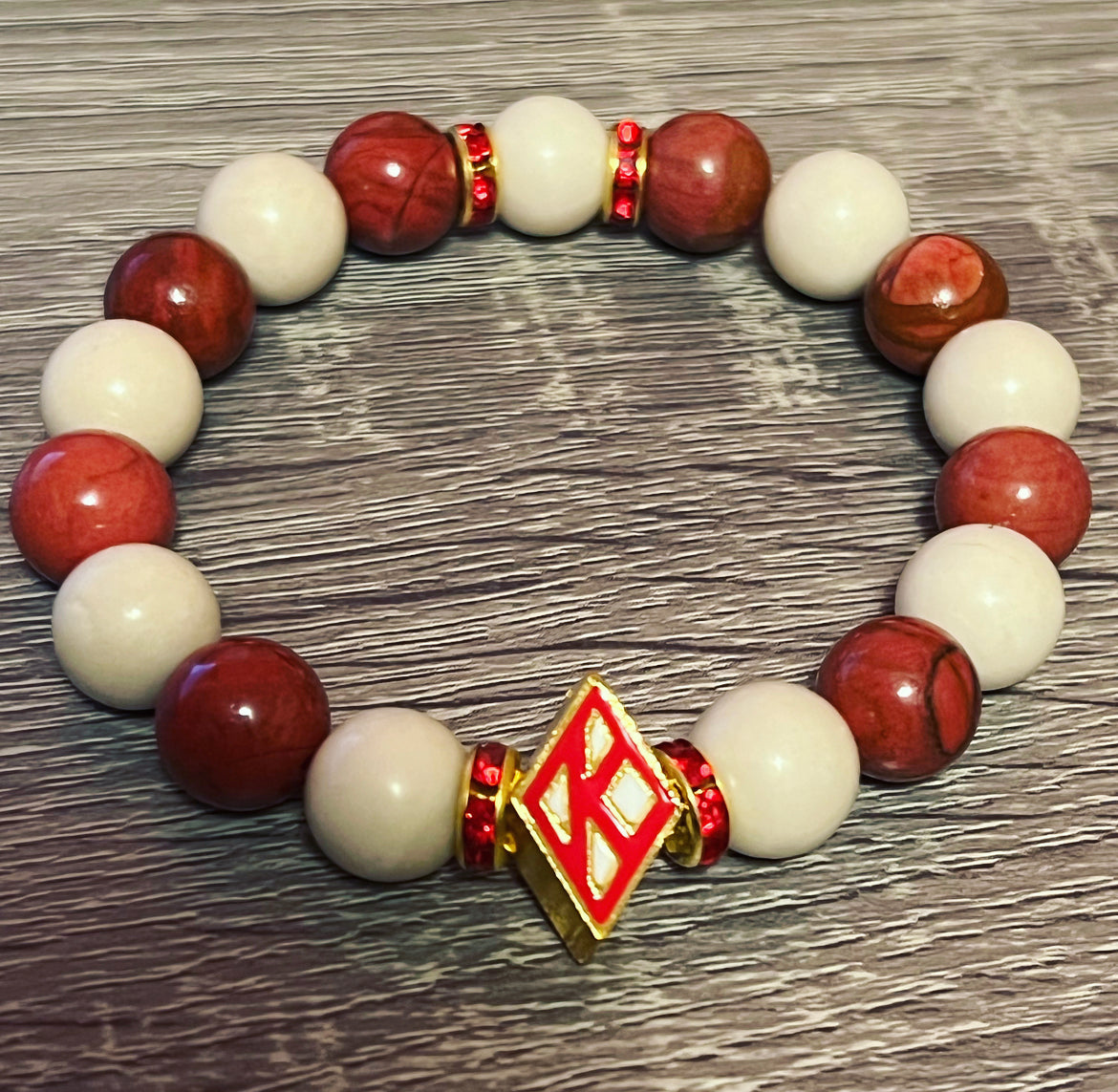 Kappa Alpha Psi Beaded Bracelet