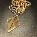 Kappa Alpha Psi necklace/Jewelry and charm  A beyond stunning Kappa Alpha Psi necklace and charm made with Gold Plated. This pendant is made to last for generations and generations, perfect for that special Kappa Alpha Psi member. The ultimate gift to show off your fraternity pride is here!