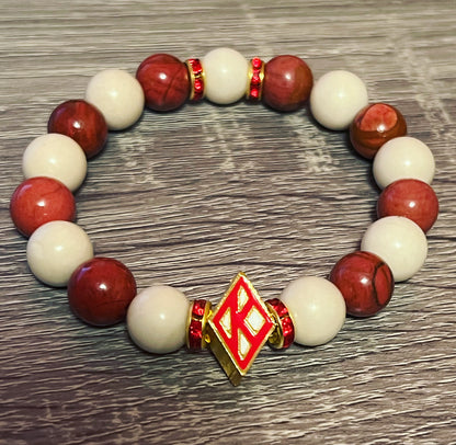 Kappa Alpha Psi Beaded Bracelet