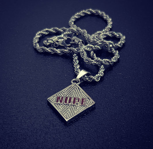 NUPE Silver Rope Necklace