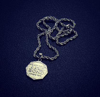 Kappa Alpha Psi “The Bond” Necklace - Gold / Silver
