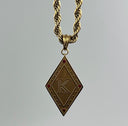 A beyond stunning Kappa Alpha Psi necklace and charm made with 24k solid gold Plated. This pendant is made to last for generations and generations, perfect for that special Kappa Alpha Psi member. The ultimate gift to show off your fraternity pride is here!  • Official Kappa Alpha Psi Licensed Product: passed through examination and requirements by the Fraternity as a whole.