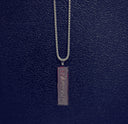 TA Silver Necklace