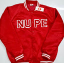 Check out our Kappa Alpha Psi satin jacket selection for the very best in unique design. This Kappa Alpha Psi Baseball Satin Jacket shows NUPE embroidered across the chest to create style and unique comfort in wear. Quality beyond imagination.