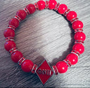 Kappa Alpha Psi Beaded Bracelet Phi Nu Pi