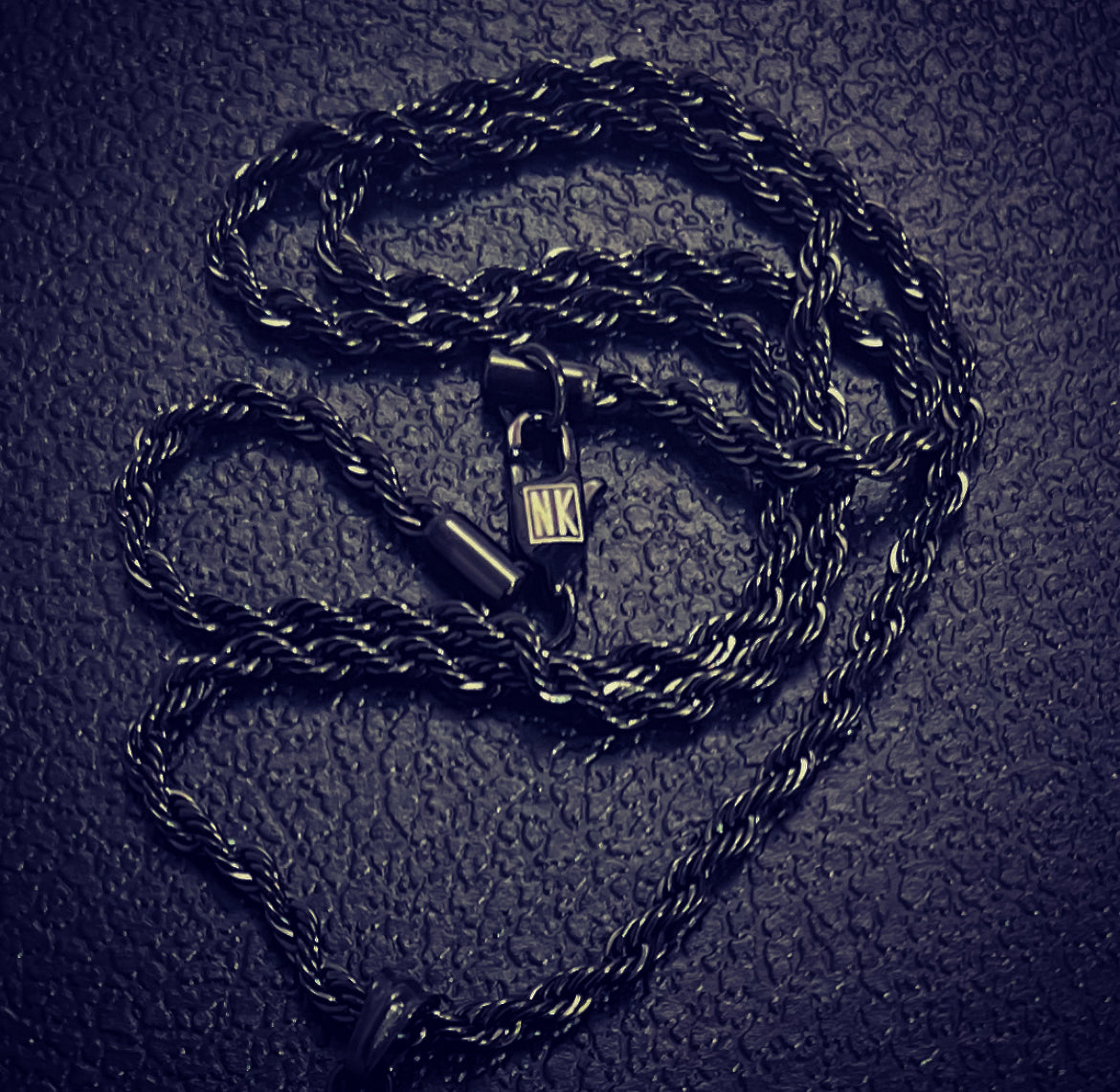 Kappa Alpha Psi Necklace - Black Rope