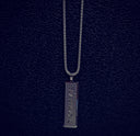 TA Silver Necklace