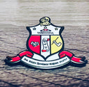 Show off your Kappa Alpha Psi pride with this official fraternity shield lapel pin. Perfect for any member of the fraternity, this pin features the iconic Kappa Alpha Psi shield design and is a must-have for any collection of fraternity memorabilia.