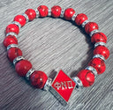 Kappa Alpha Psi Beaded Bracelet Phi Nu Pi