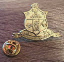 Show off your Kappa Alpha Psi pride with this official fraternity shield lapel pin. Perfect for any member of the fraternity, this pin features the iconic Kappa Alpha Psi shield design and is a must-have for any collection of fraternity memorabilia.
