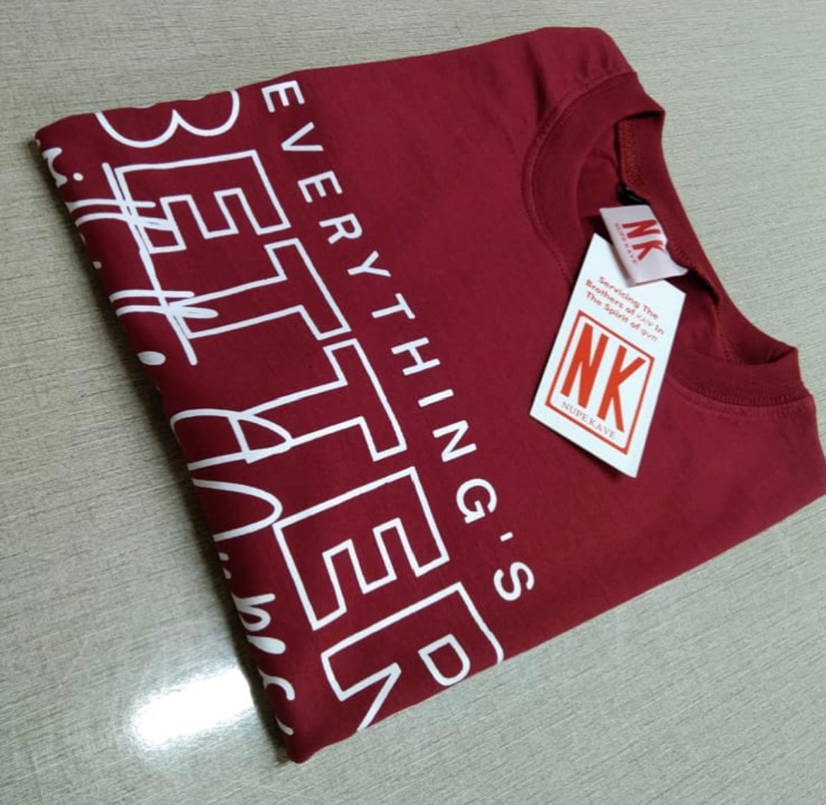 Kappa Alpha Psi Fraternity, Incorporated Men printed T shirt feature a graphic wording design place in the center of the chest area. This is a one of a kind comfortable t-shirt for all Nupes. This Greek Fraternity T-shirt short sleeve is 100 % pre-shrunk cotton and ready for spring and summer.