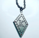A beyond stunning Kappa Alpha Psi necklace and charm made with 24k stainless steel silver. This pendant is made to last for generations and generations, perfect for that special Kappa Alpha Psi member. The ultimate gift to show off your fraternity pride is here!  • Official Kappa Alpha Psi Licensed Product: passed through examination and requirements by the Fraternity as a whole.