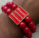 Kappa Alpha Psi Beaded Bracelet