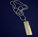 TA Silver Necklace